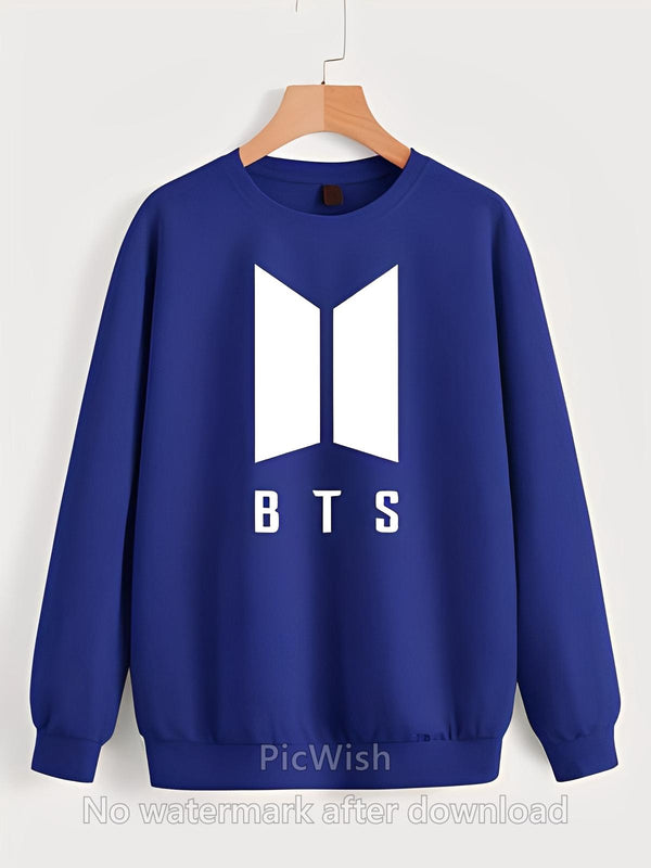 1 Pc Women's Stitched Plain Sweat Shirt